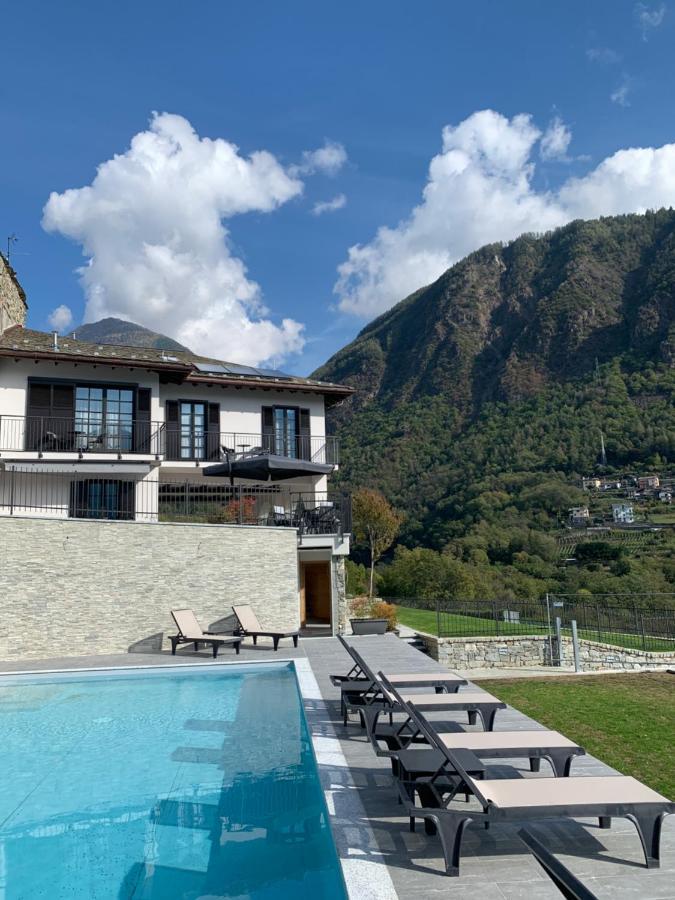 Guest House Le Cassandre Sondrio Bagian luar foto